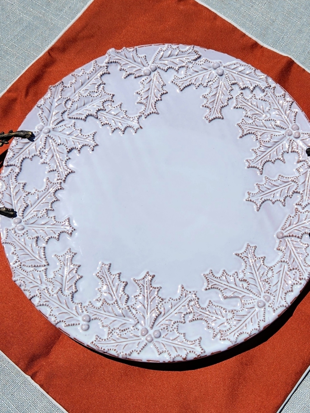 NWT Vintage Mud Pie Chop Plate - Picture 16 of 16
